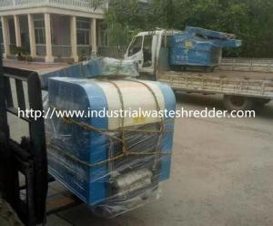 China Blue / Orange Industrial Foam Shredder Machine , Scrap Cotton Shredder Machine factory
