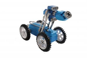 China IP68 Waterproof CCTV Pipe Inspection Equipment Crawler Robot For Inspecting The Boiler factory