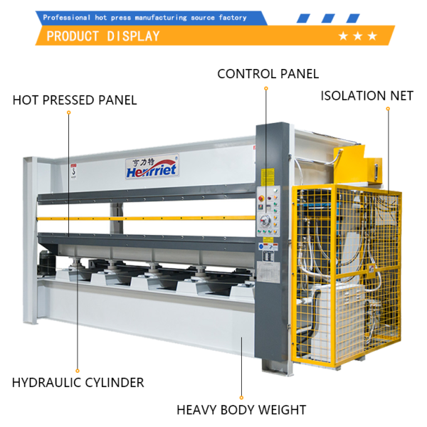Product display of double-layer laminating machine