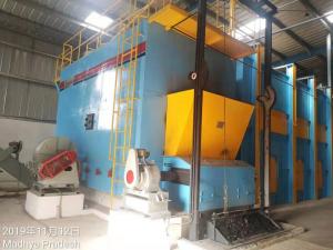 China High Efficiency Oil Gas Fired Hot Air Generator Full Combustion Clean Operating Environment factory