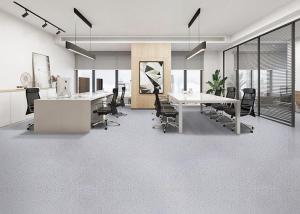 China Slip-resistance antibacterial waterproof floral PVC vinyl floor for office floor factory