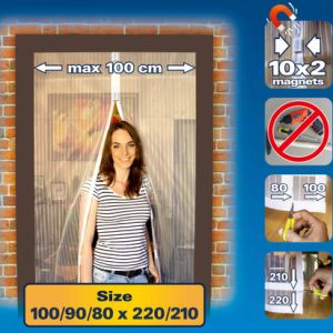 Buy cheap Mosquito Net Window Insect Screen Customized Magnetic Mesh Door Curtain from wholesalers