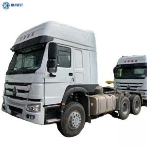 China Wheel base 3200mm 6x4 420hp High Roof 2 Sleepers Prime Mover Truck on sale