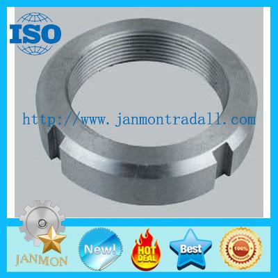 China Balance Shaft Round Nut,Grade 8 Steel nut,Zinc Steel nut grade 10,High tensile round nut grade 12,Auto balance shaft nut factory