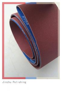 China Low Noise Custom Sanding Belts , Abrasive Cloth Belt With Small Dust factory