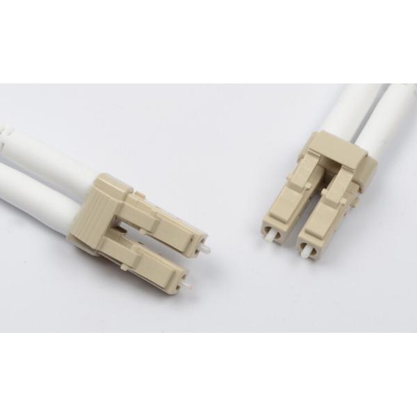 Duplex LC OM4 FTTH Multimode Fiber Optic Patchcord with LSZH Jacket