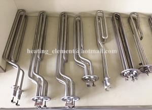 China ANNAI Flange immersion heating element tubular heater for water factory