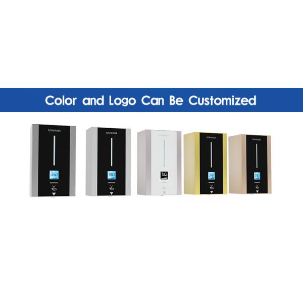 1000ML CE Digital Automatic Hand Sanitizer Dispenser Thermometer