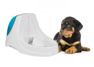China 3.6L Automatic Dog Water Fountain Quiet Cat Drinking Fountain With LED Light factory