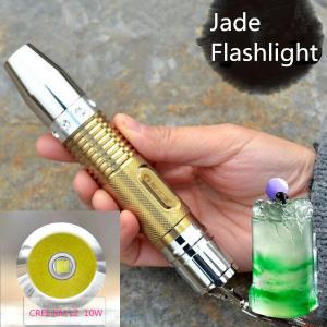 China CREE XM L2 1000 Lumens Super Bright Hand-held flashlight Detector for Gemstones,Jewelry,Jade,Amber 18650 Power LED Torch factory