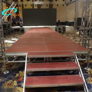 China Adjustable Stage Platform,Modular platform Choir portable smart stage  Riser for  event display factory