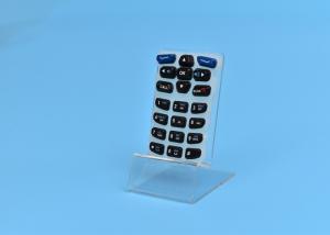 China Multiple Keys Rubber Membrane Switch Panel , Heat Resisting Silicone Keypad Cover on sale