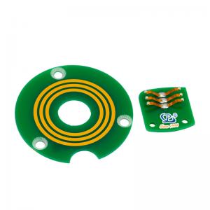 China Flat Pancake Slip Ring ID 14mm 360 Degree Continuous Rotation factory
