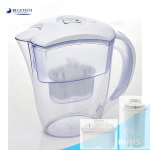 China Customized Alkaline Bluetech Water Filter Pitcher CE Approved Serviceable factory