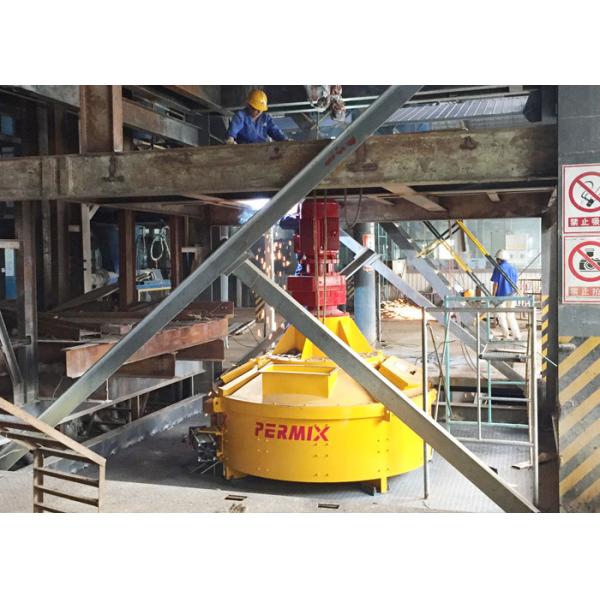 Concrete Counter Current Mixer Simple Structure PMC750 No Hidden Corners Ceramic