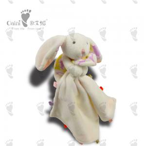 China Huggable Stuffed Square Bad Bunny Navy Plush Comforter PP Cotton Loveable 26.5cm on sale