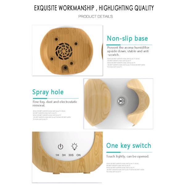 Wholesale Household Remote Control Scent Oil Diffuser Humidification Cool Mist Sprayer Aroma Diffuser With NIght Light