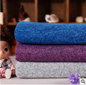 China COURSE GUAGE FLANNEL WOOLEN FABRIC KNITTING FABRIC DYEING NAPPING POLAR  SIZING FABRIC factory