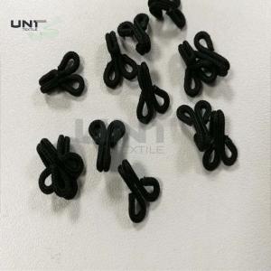 China Fashion Nylon Covered Garments Accessories Custom Size Purse Hooks And Eyes factory