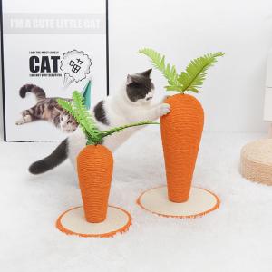 China Best Toys For Indoor Cats Scratching Post  Kitty Claw Scratcher Trees For Indoor Cats Training & Climbing on sale