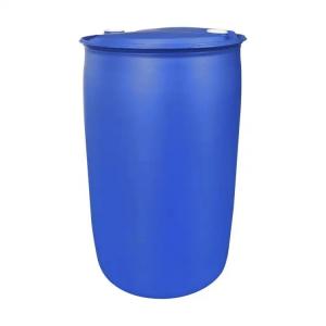 China Storage HDPE Plastic Container Packaging 220 Litre Blue Plastic Barrel factory