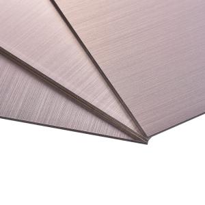 China Aluminum-Finished Composite Panel 10 Years Warranty Easy-to-clean Silver/Goden/Black/Tea factory