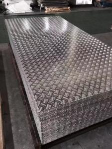 China 5052 5 Bar Ribbed Aluminium Tread Plate factory