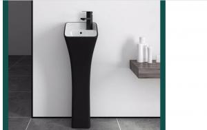 China Ceramic Bathroom Wash Basin Stylish Wash Basin Designs In Living Room White Black Green Stone on sale