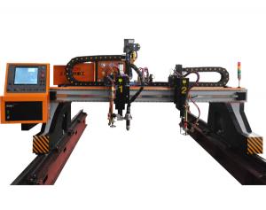 China plasma Cutting Machine 3000mmx10000mm cutting are maxpro200 Hypetherm in stock on sale
