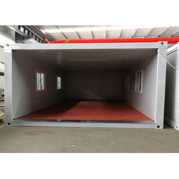 Standard Modular Container House With Four Sliding Windows And Steel Door