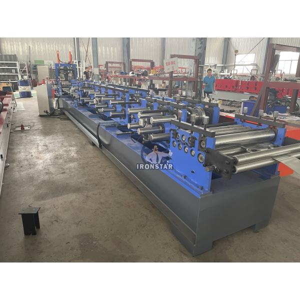 “Full Automatic Quick-Change CZ Purlin Roll Forming Machine Adjustable Size C Z Channel Making Machine”