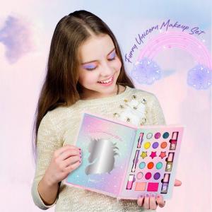 China BSCI Child Makeup Kit With Princess Makeup Toys Eyeshadows In Paper Packaging factory