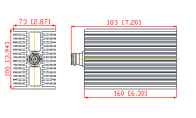 4G 100W Outdoor IP65 Dummy Load