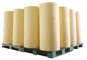 China Custom Printed BOPP Packing Tape For Heavy Duty Jumbo Roll Light White on sale
