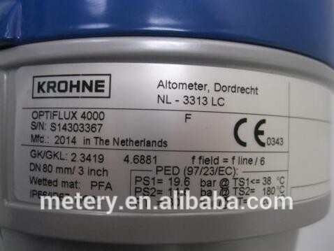 Krohne Electro Magnetic Flow Meter