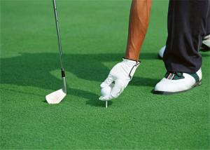 China Lawn Yard Display Custom Golf Artificial Grass Fake Turf Environment Friendly on sale