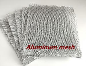 China Multilayer Aluminium Filter Mesh OEM Compressed Honeycomb Air Vent Silver Color factory