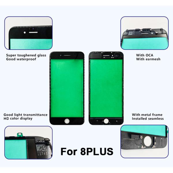 3 In 1 Front OCA Iphone 6 Outer Glass Replacement Customized