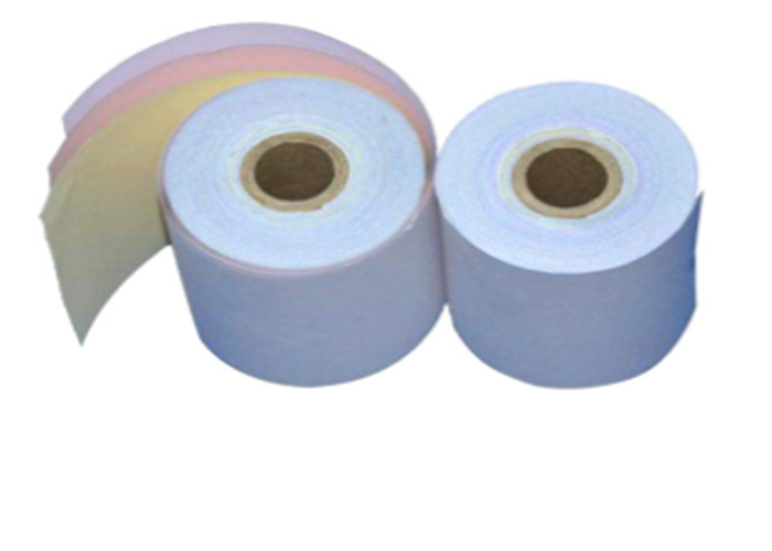 Multifunction Carbonless Paper Rolls
