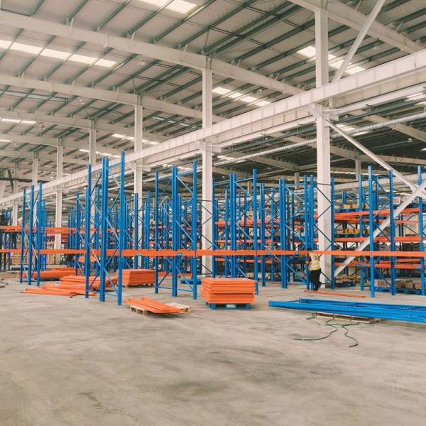 Customized Depth Warehouse Pallet Racking Large Capacity Inventory Storage Racks