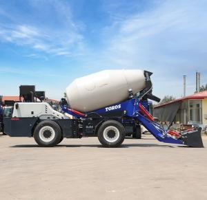 China 4×2 Concrete Mixer Machine Truck Ready Mix Concrete Truck For Construction Sites factory