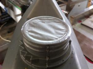 China Plastic Bottle Electromagnetic Induction Aluminum Foil Sealing Machine 55mm 6.3V factory