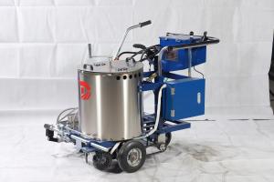 China Hand Push Thermoplastic Road Marking Machine With And Spray Gun Painting System on sale