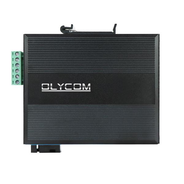 Industrial Ethernet Media Converter IEEE802.3af/At Rugged Network Unmanaged CE DC48V