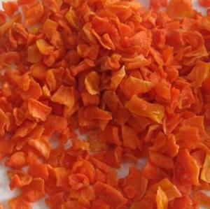 China Max 7% Moisture Dried Carrot Cubes Dehydrated Vegetable Flakes ISO / HACCP factory