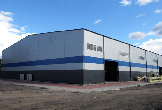 Custom Prefabricated Steel Structure Workshop Light Frame Building Q355B Q235B