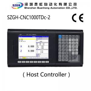 Two Axis Cnc Lathe Controller , Programming Cnc Board Controller 8.4 Inch Lcd Displayer