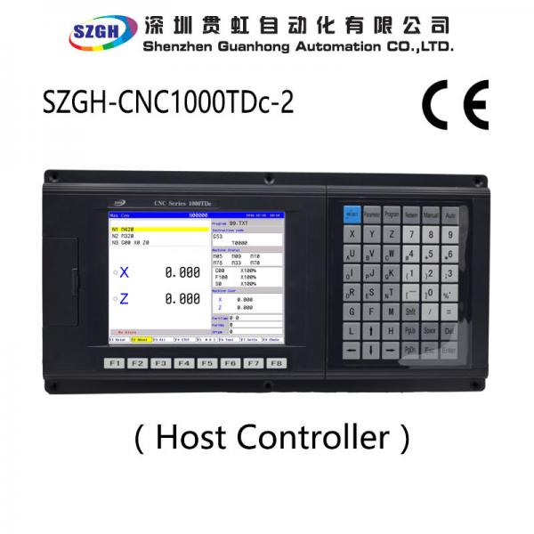 China Two Axis Cnc Lathe Controller , Programming Cnc Board Controller 8.4 Inch Lcd Displayer factory