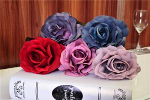 Single Head Autumn Flannelette Pearl Rose Artificial Plant&Flowers Rose