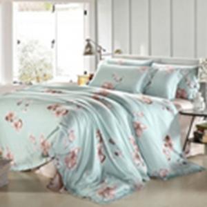 Customized Pieces Home Bedroom Bedding Sets , Flower Printed Bedding Sets